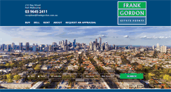 Desktop Screenshot of frankgordon.com.au