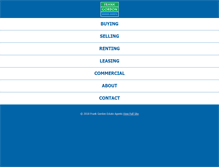 Tablet Screenshot of frankgordon.com.au